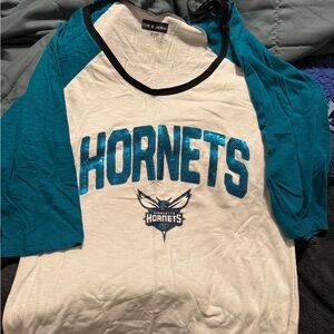 NBA Store Teal and White Tee